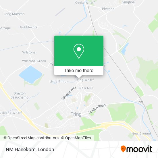 NM Hanekom map