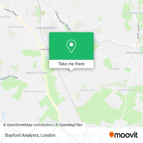 Bayford Analysts map