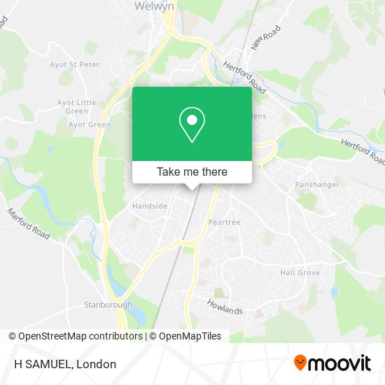 H SAMUEL map