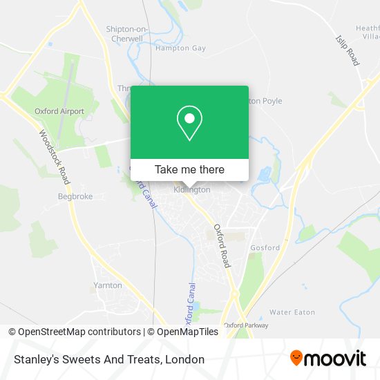 Stanley's Sweets And Treats map