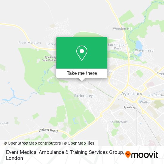 Event Medical Ambulance & Training Services Group map