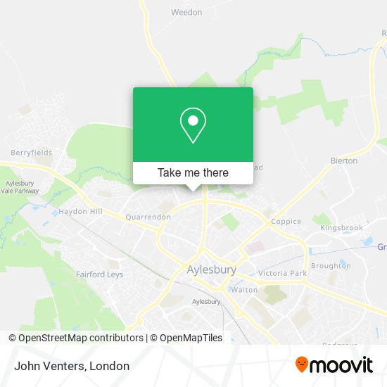 John Venters map