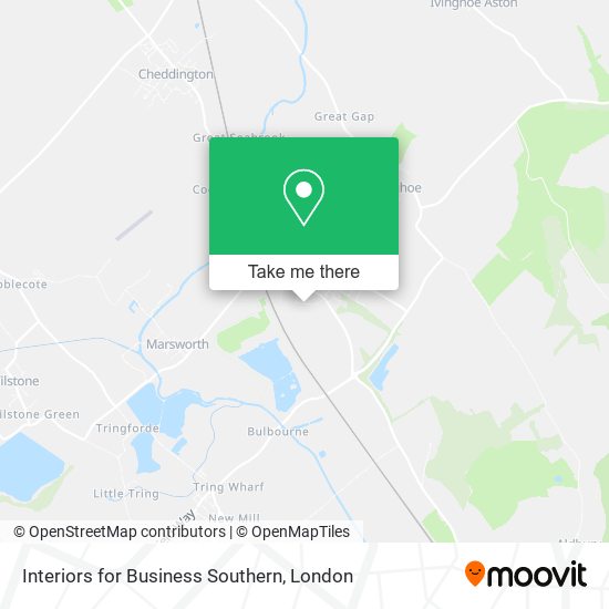 Interiors for Business Southern map