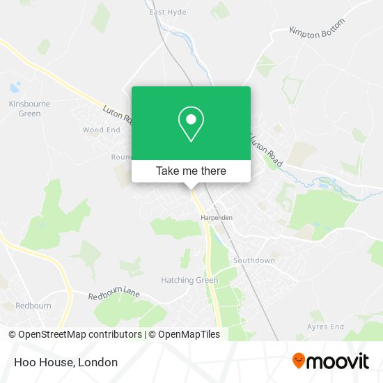 Hoo House map