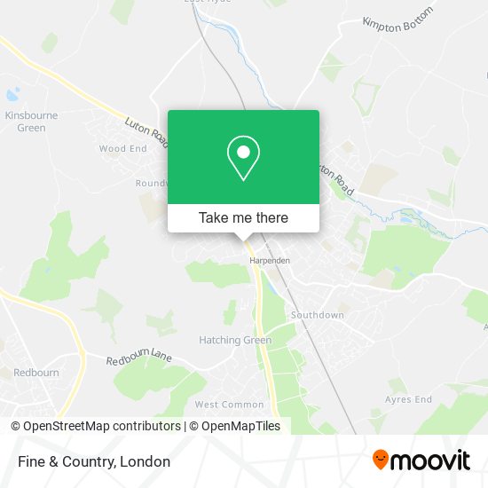 Fine & Country map