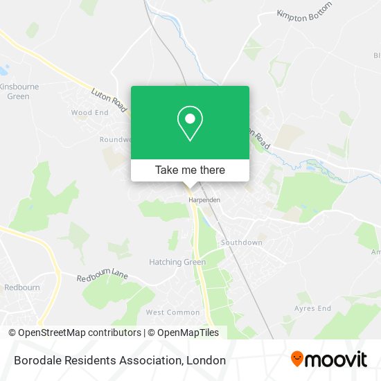 Borodale Residents Association map