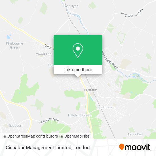 Cinnabar Management Limited map