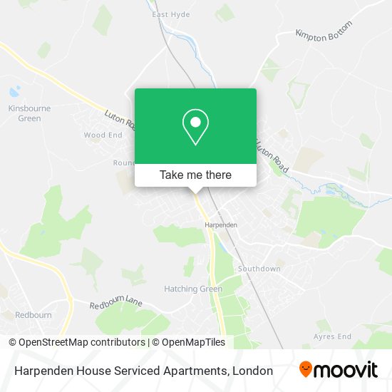Harpenden House Serviced Apartments map