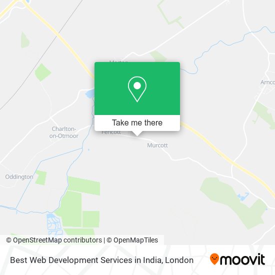 Best Web Development Services in India map