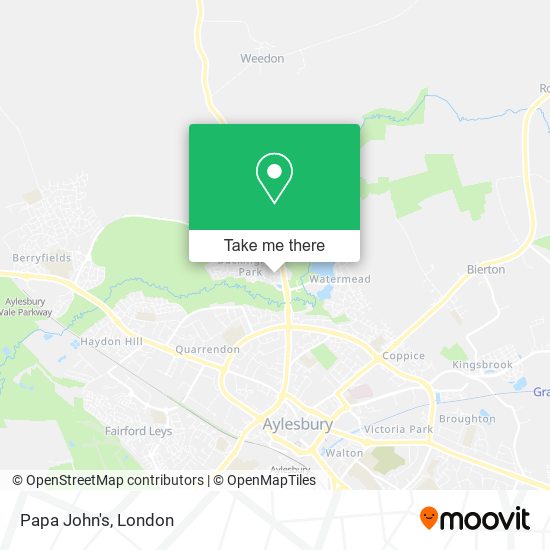 Papa John's map