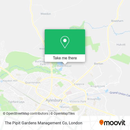 The Pipit Gardens Management Co map