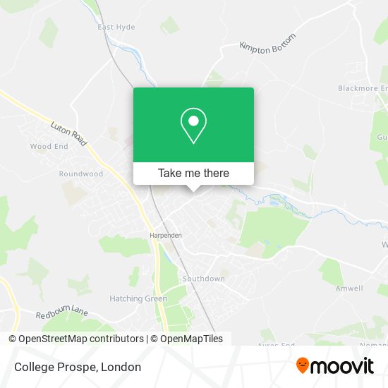 College Prospe map