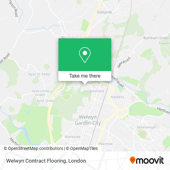 Welwyn Contract Flooring map