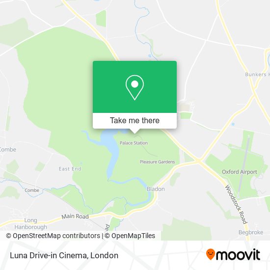 Luna Drive-in Cinema map