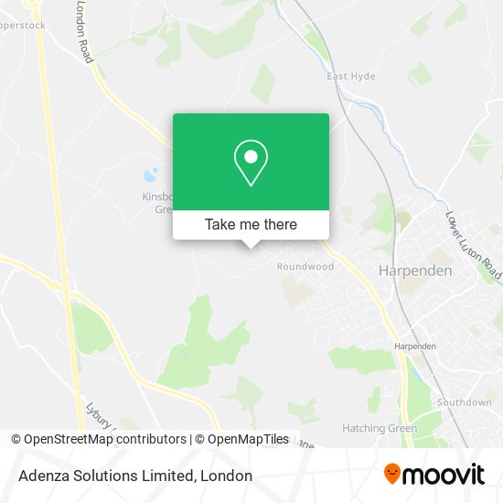 Adenza Solutions Limited map