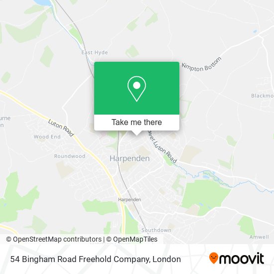54 Bingham Road Freehold Company map