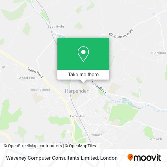 Waveney Computer Consultants Limited map