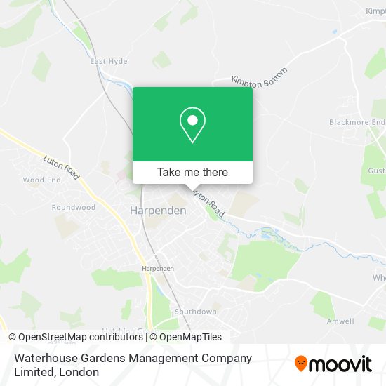 Waterhouse Gardens Management Company Limited map
