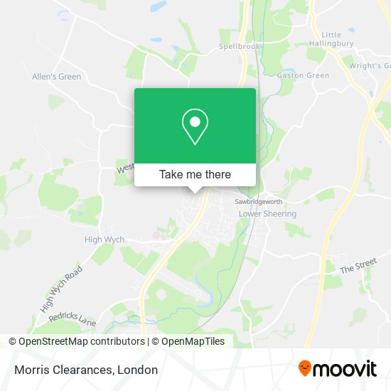 Morris Clearances map