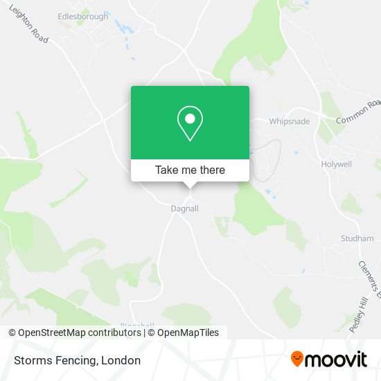 Storms Fencing map