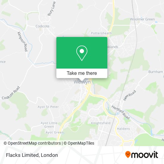 Flacks Limited map