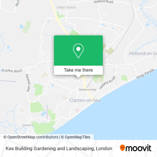 Kes Building Gardening and Landscaping map