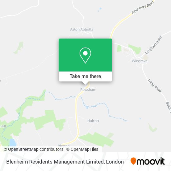 Blenheim Residents Management Limited map