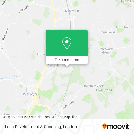 Leap Development & Coaching map