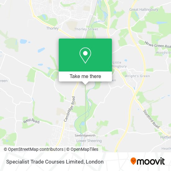 Specialist Trade Courses Limited map