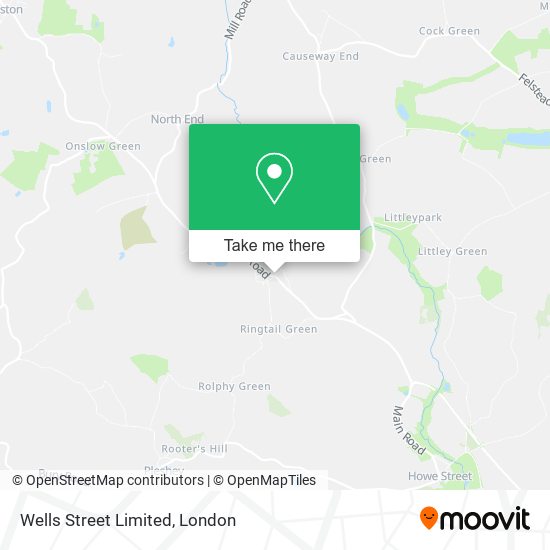 Wells Street Limited map