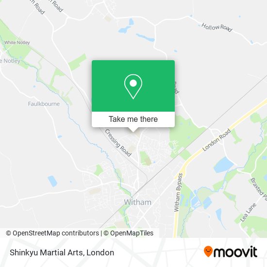 Shinkyu Martial Arts map