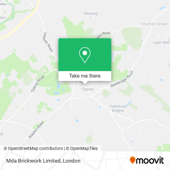 Mda Brickwork Limited map