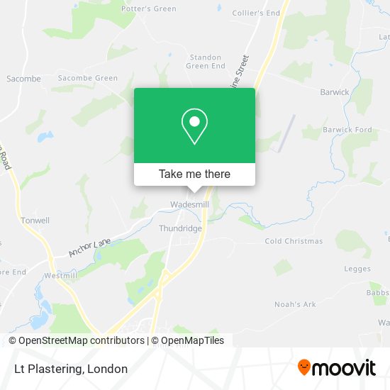 Lt Plastering map