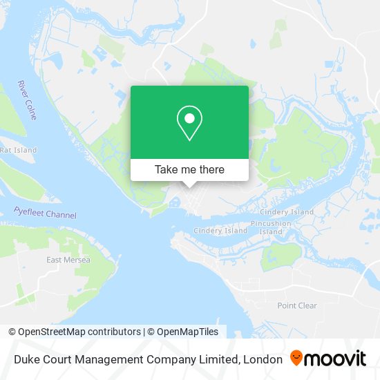 Duke Court Management Company Limited map