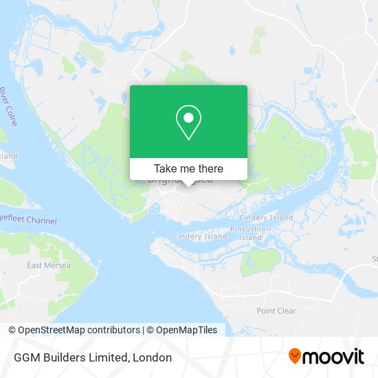 GGM Builders Limited map