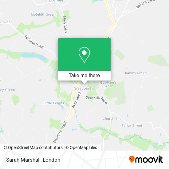 Sarah Marshall map