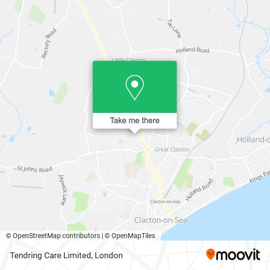Tendring Care Limited map