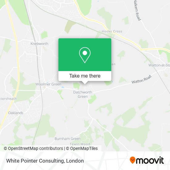 White Pointer Consulting map