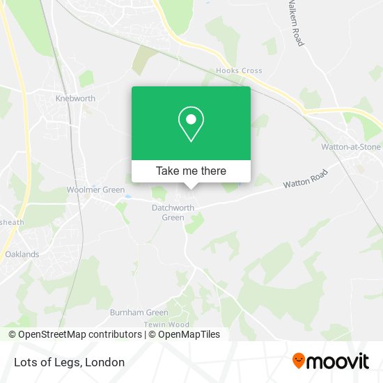 Lots of Legs map