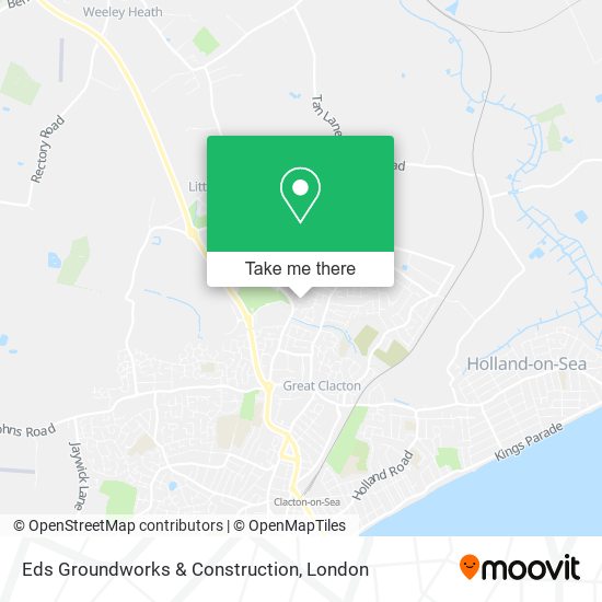 Eds Groundworks & Construction map