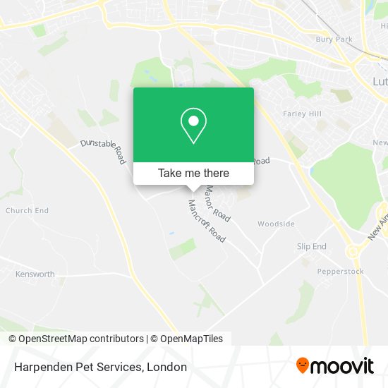 Harpenden Pet Services map