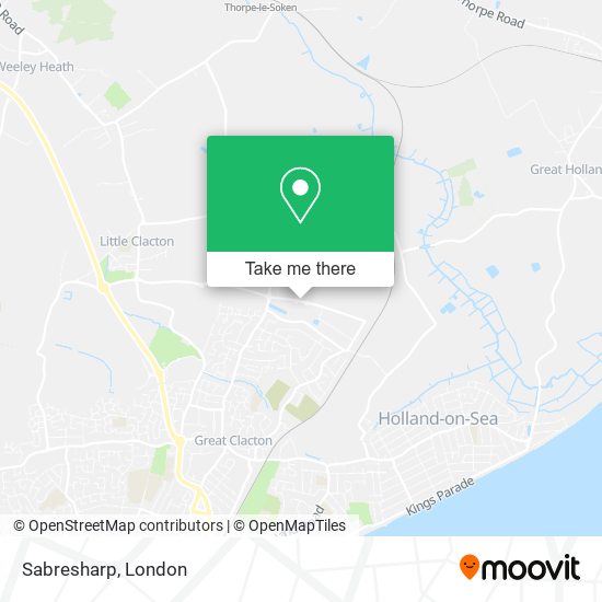 Sabresharp map
