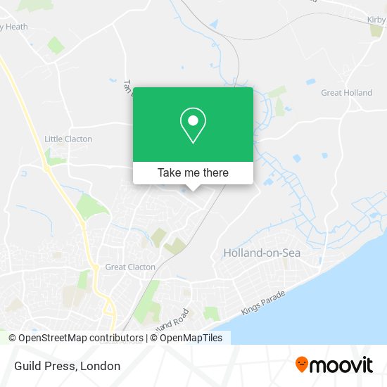 Guild Press map