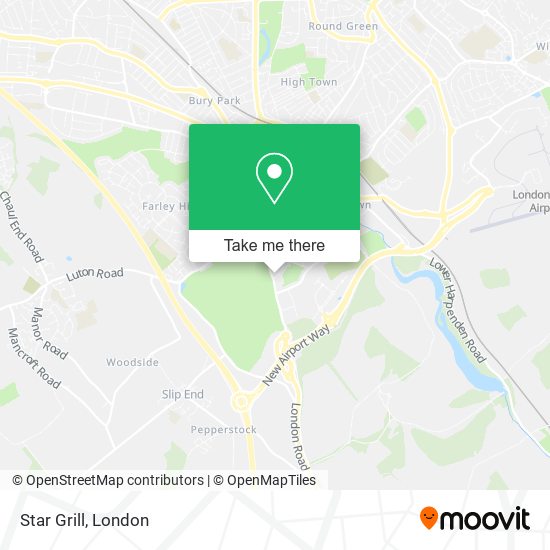 Star Grill map