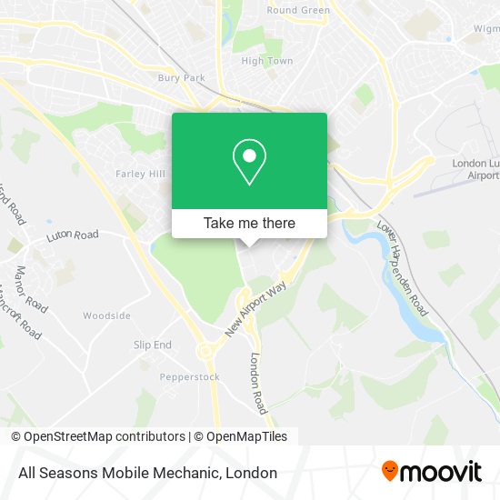 All Seasons Mobile Mechanic map
