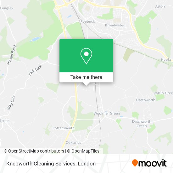 Knebworth Cleaning Services map