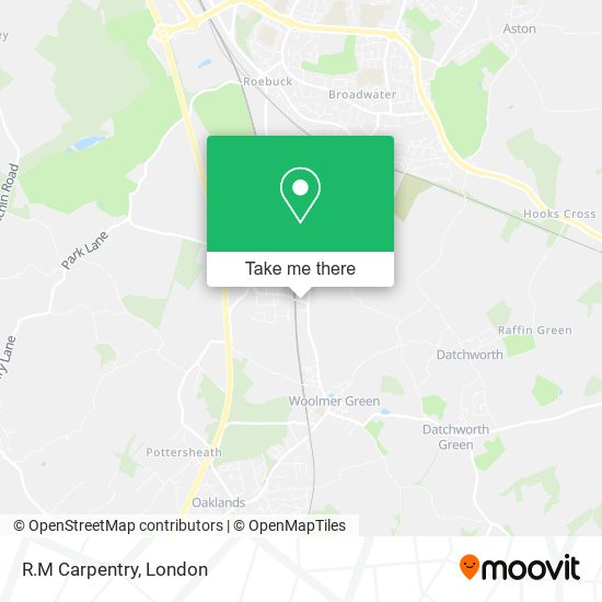 R.M Carpentry map