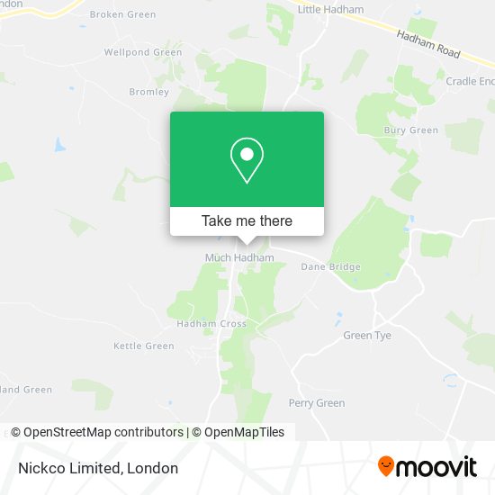 Nickco Limited map