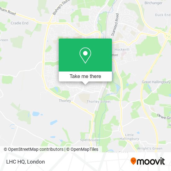 LHC HQ map
