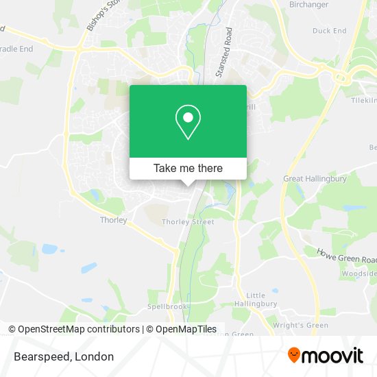 Bearspeed map